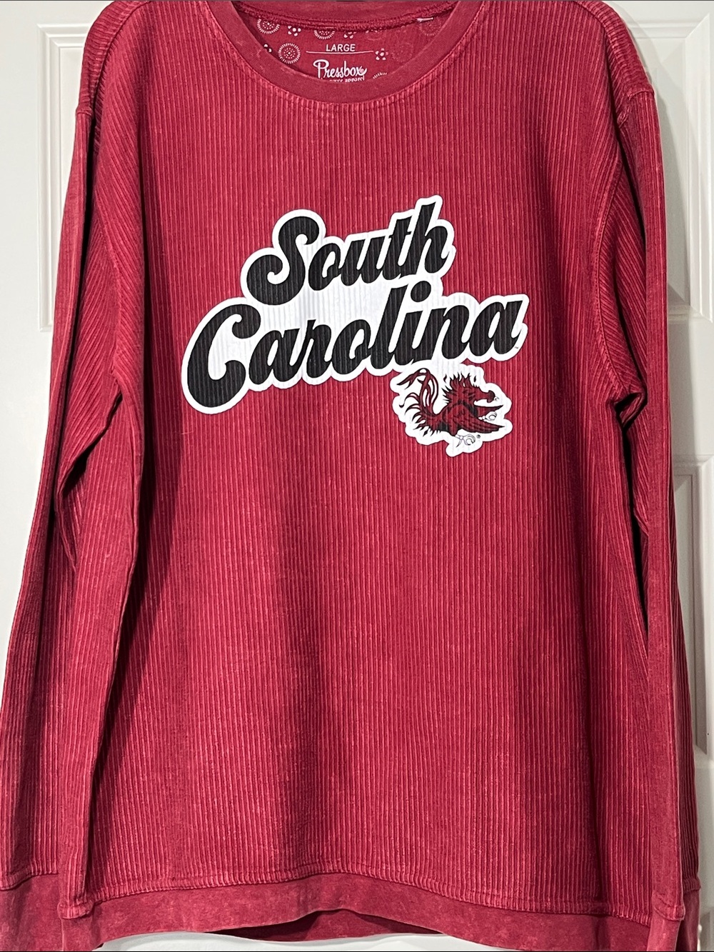Pressbox South Carolina Gamecocks Oversized Sweatshirt Women’s Large Like New